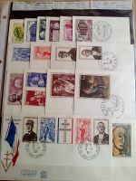 FR FDC 1971, 32 Br., Flugpioniere,de Gaulle,Gemälde,Houdin