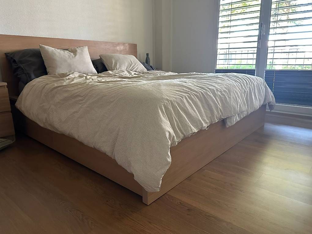Ikea Letti: Bett MALM 180x200cm – Usato da Winterthur venduto da Kinuz13