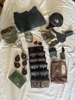 Armee Ausrüstung Militär 1940 1950 er Jahre Lot gepflegt