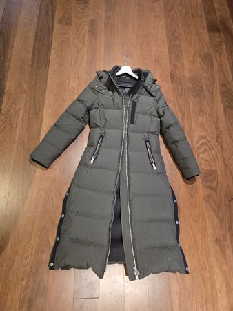 Moose Knuckles Daunenmantel S/P Khaki neuwertig