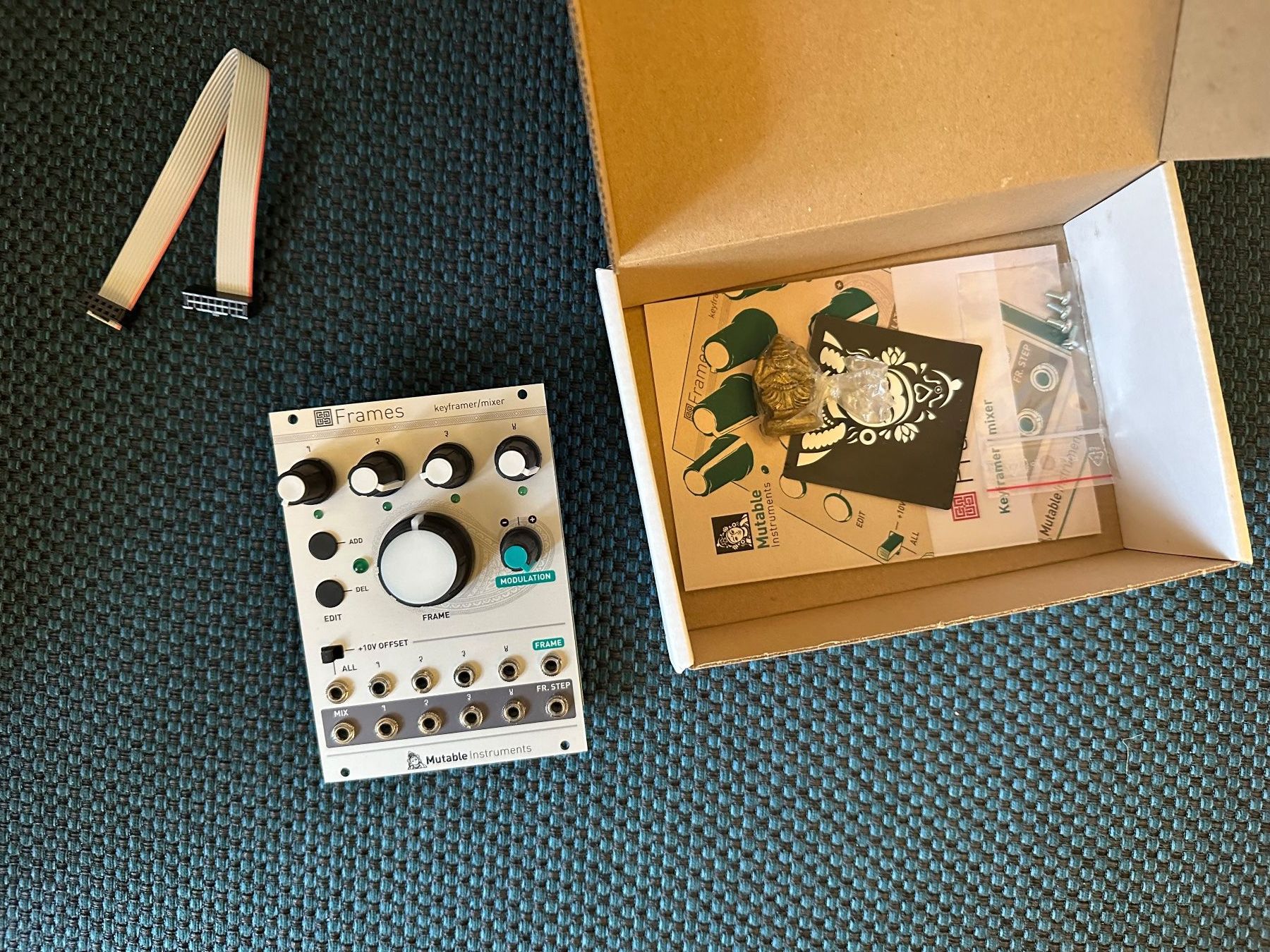Musikinstrumente: Rare Eurorack Mutable Instruments frames, complete with box – Gebraucht aus Lausanne von Blackdawrf