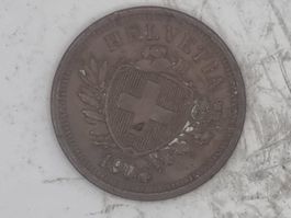 1 rappen 1904 seltene Jahre