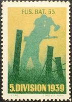 Soldatenmarke 2.WK, Füsilier Bat 55, Wi Inf 388