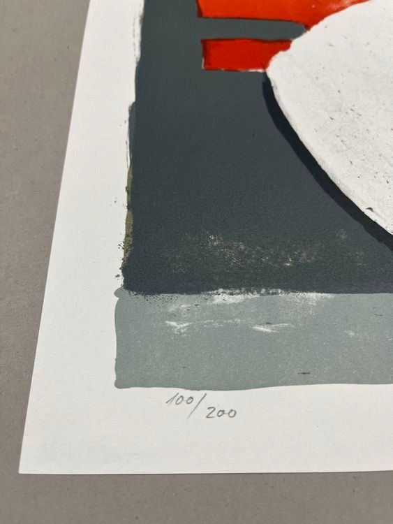 Grafica & Litografie: HENRY WABEL LITHOGRAPHIE SIGNIERT NUMMERIERT – Usato da Gersau venduto da grafik-kunst 2