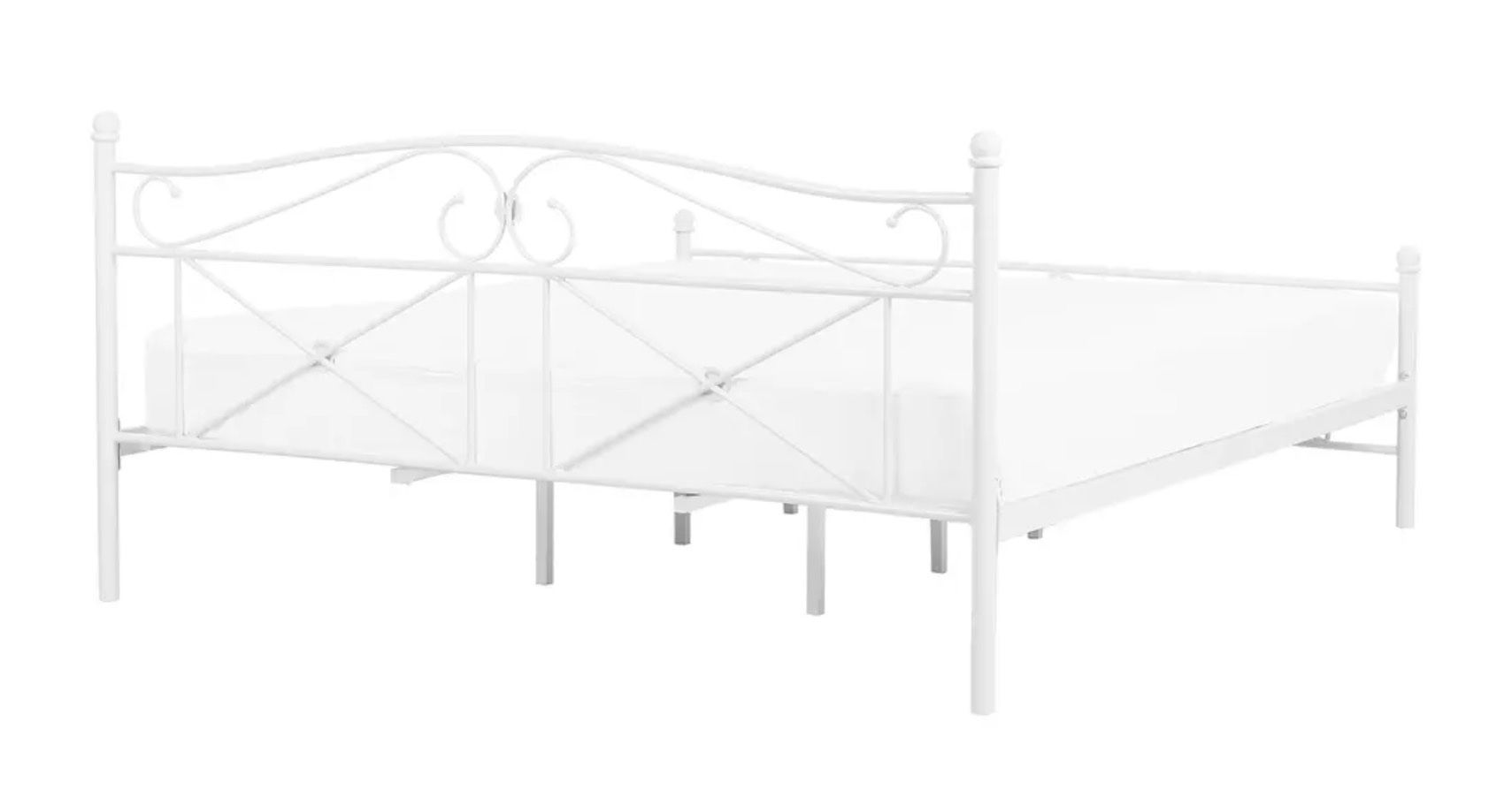 Beliani Letti: Metallbett 140x200 – Nuovo (secondo la descrizione) da Chur venduto da lumerina 2