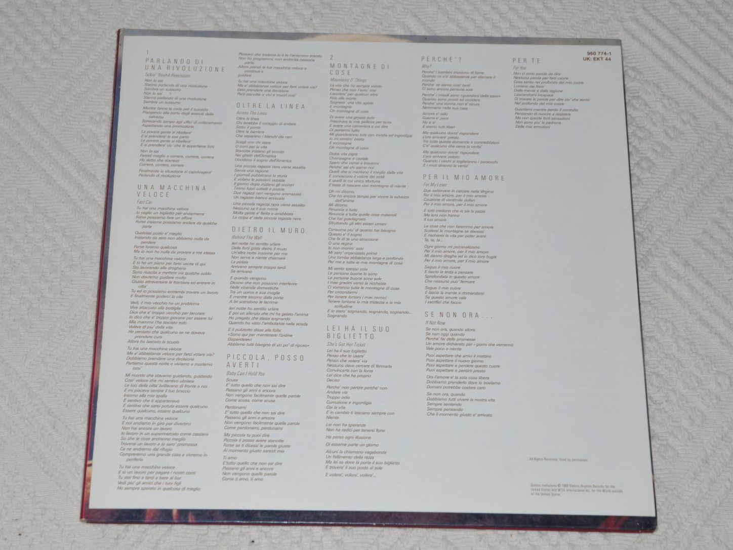 Dischi in vinile: LP Lucio Dalla (1979) – Usato da Boll venduto da Theodora15 4