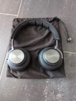 B&O Beoplay H9 Kopfhörer Schwarz Leder Top Zustand m. Beutel