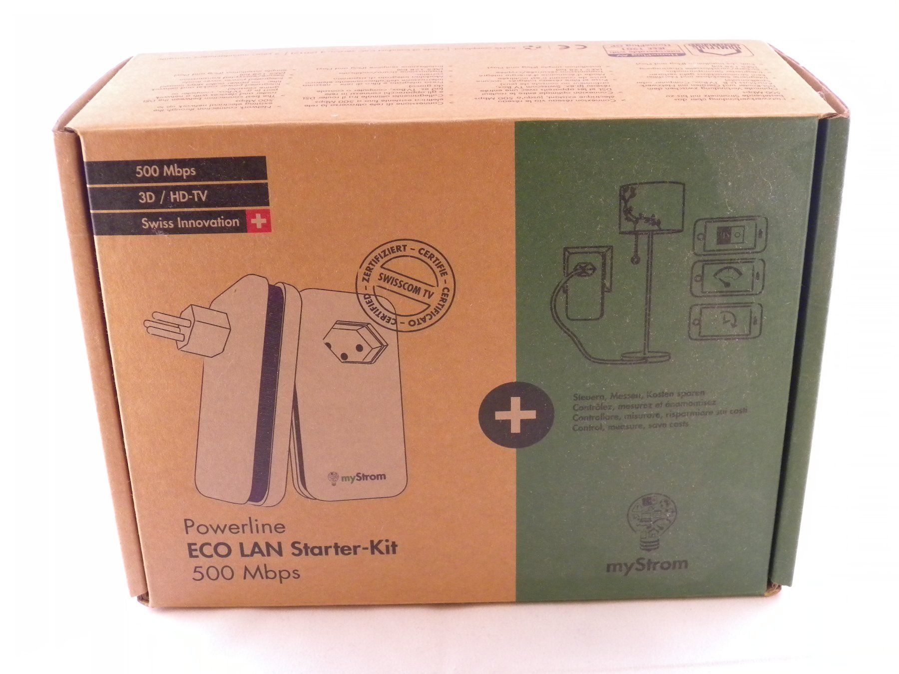 myStrom Laufwerke & Adapter: Powerline ECO LAN Starter-Kit – Gebraucht aus Gordola von ludens 1