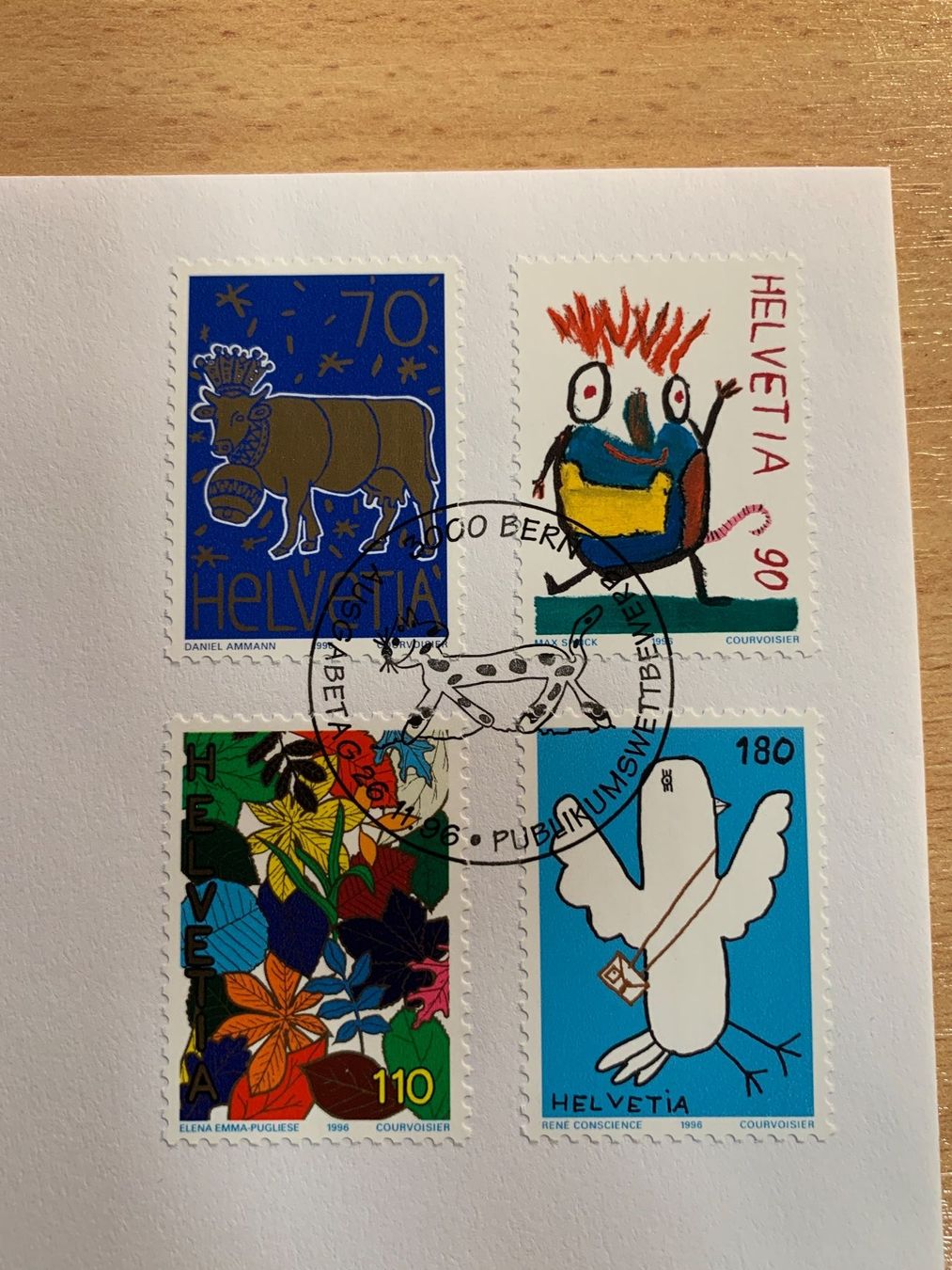 Tutti i francobolli: Ersttagsbrief 1996 CH – Usato da Ibach venduto da lisch3 2
