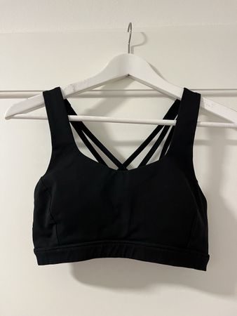 Lululemon Energy Bra Sport-BH schwarz