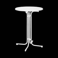 Stehtisch Easy White, ca. 8 kg, klappbar