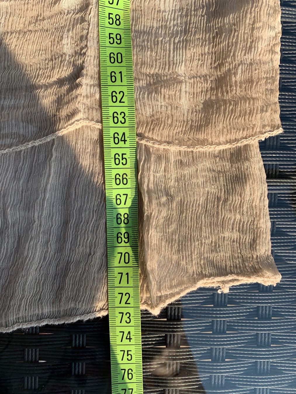 Tuniken: schöne Bluse / Tunika mit Baumwollfutter (circa Gr. 38-40) – Gebraucht aus Meilen von Flockenwirbel 6