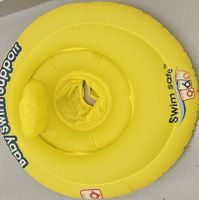 Baby Schwimmring gelb "Swim safe"