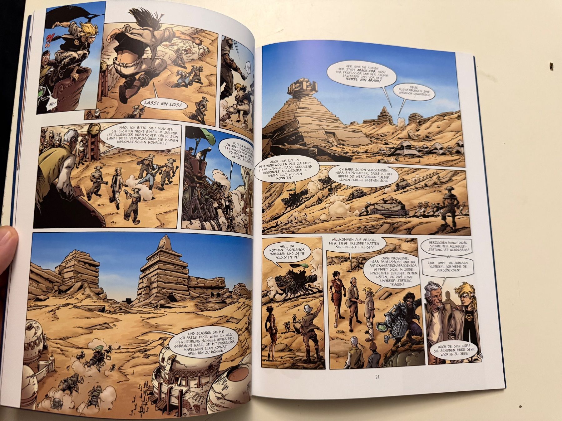 Fumetti: AQUABLUE II BAND 5 – Usato da Münsingen venduto da Ganjam 5