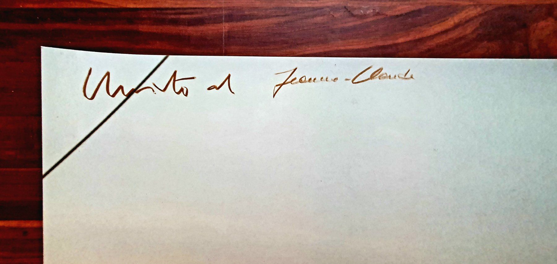 Grafica & Litografie: Christo und Jeanne-Claude handsigniert – Usato da Baden venduto da Digit6 1