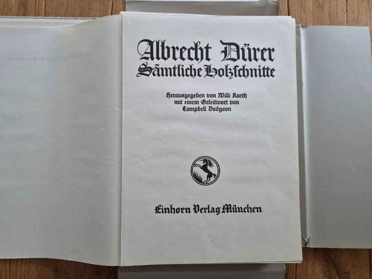 Bücher: Dürer: Sämtliche Holzschnitte | Grossformat-Mappe komplett – Gebraucht aus Frick von Connect9 1