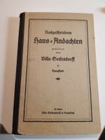 Buch: Haus-Andacht 1931 Villa Seckendorff zu (Bad) Canstatt