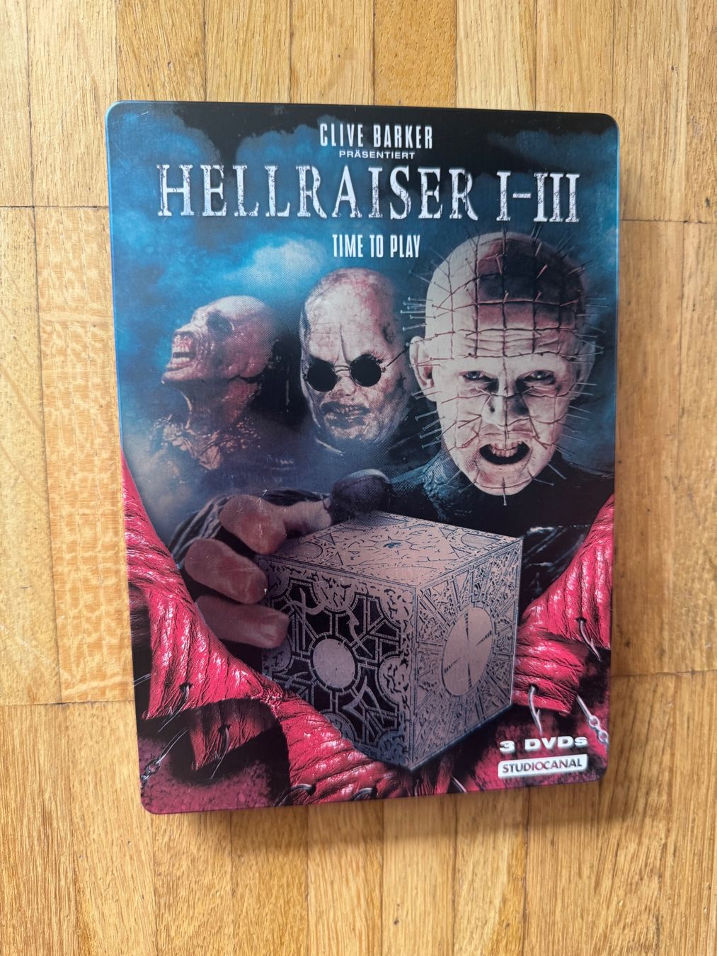 Tutti i DVDs: HELLRAISER. I-III. (DVDS-STEELBOOK) – Usato da Basel venduto da san_2qlq