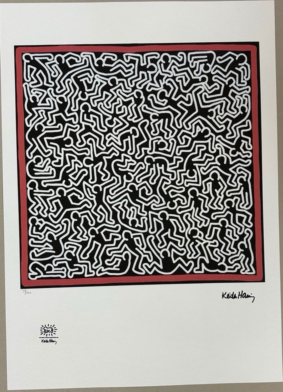 Dipinti: Keith Haring: Untitled  POP ART 38/150 – Nuovo (secondo la descrizione) da Meilen venduto da Smgdesign