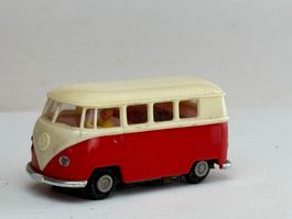 GB4-  Faller AMS VW T1 Kombi weiss/rot