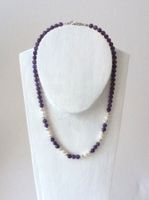 Edelstein-Kette - Amethyst Nr. 22