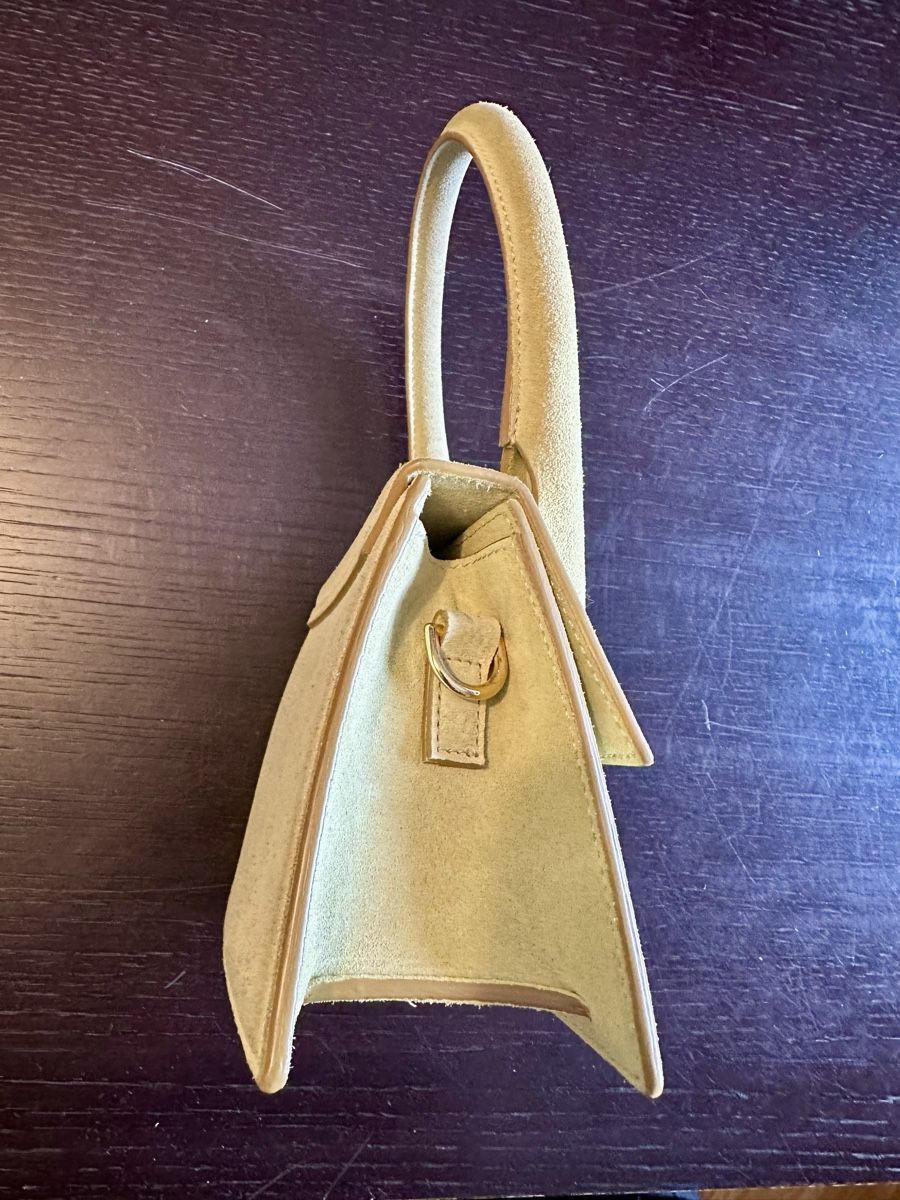 Jacquemus Borse da donna: Sac à main Jacquemus-Le Chiquito vert pâle. – Usato da Genève venduto da Tom6 4