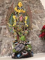 Balinesische Skulptur Garuda, 120cm hoch