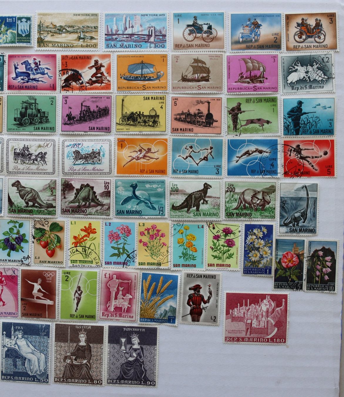 Alle Briefmarken: Briefmarken San Marino – Gebraucht aus Oberentfelden von lakipul 3