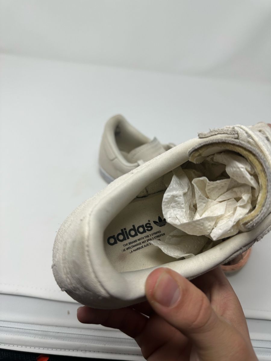 Adidas Scarpe da donna: Adidas Superstar, Beige Wildleder – Usato da Luzern venduto da kim221080 6