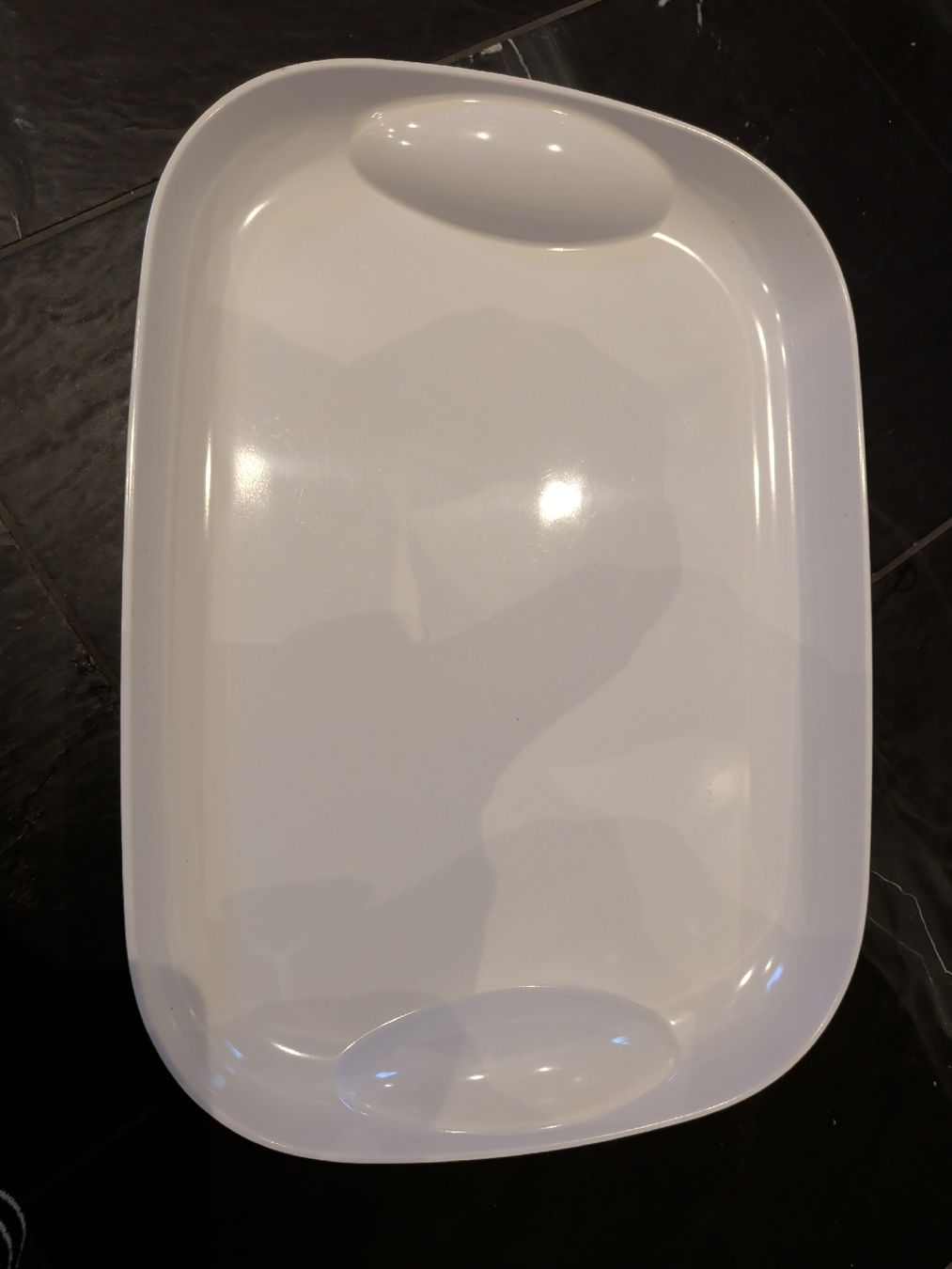 Tupperware Piatti di portata: Tupperware Servier Tablett, Weiss, – Usato da Mörschwil venduto da nemo1975
