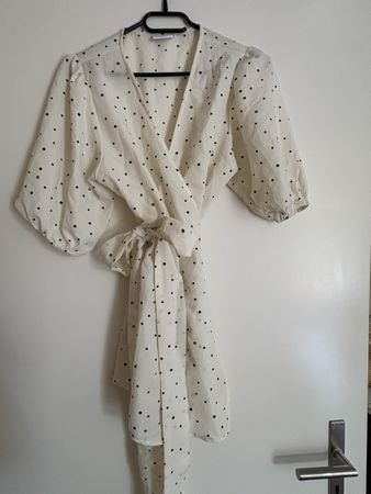 Schwangerschafts Wickelbluse