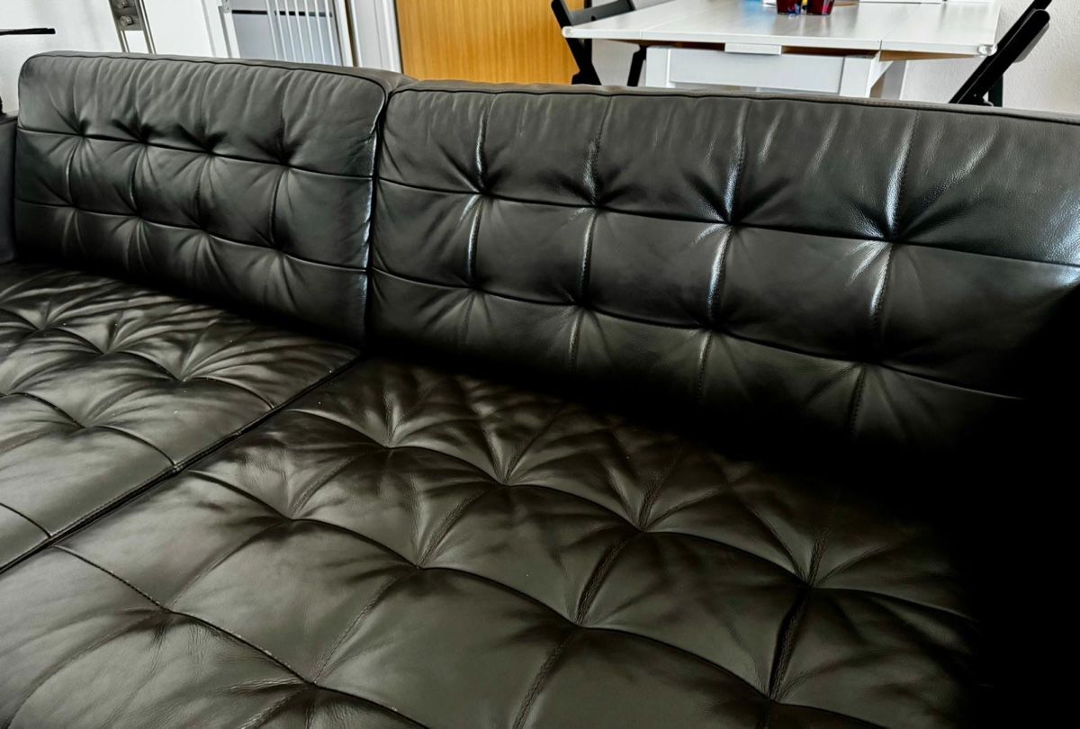 Ikea Sofas: Guterhaltene Ledercouch zu verkaufen – D'occasion à Schüpfen par lecker_milka 4