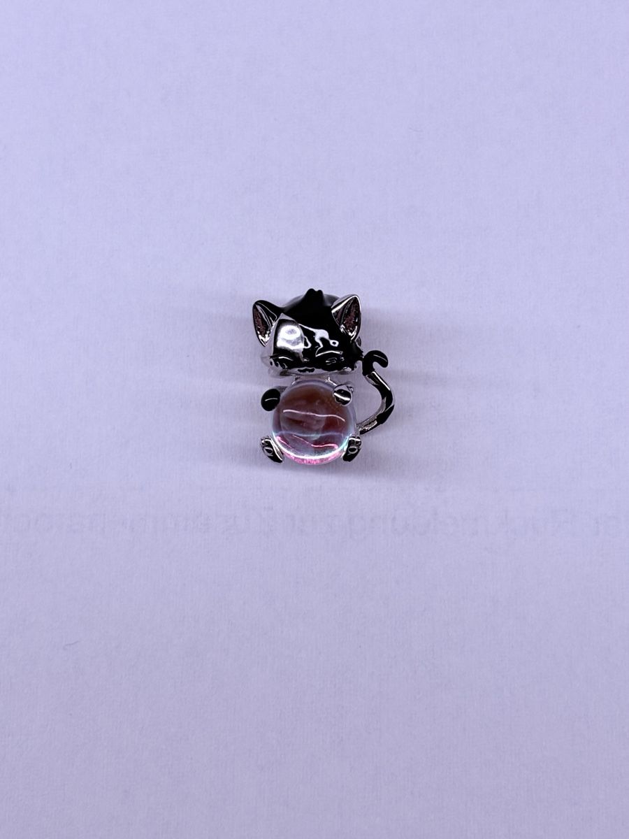 Ciondoli: Charm Katze mit Glaskugel s925 Silber – Nuovo (secondo la descrizione) da Baden venduto da gab_qn6x
