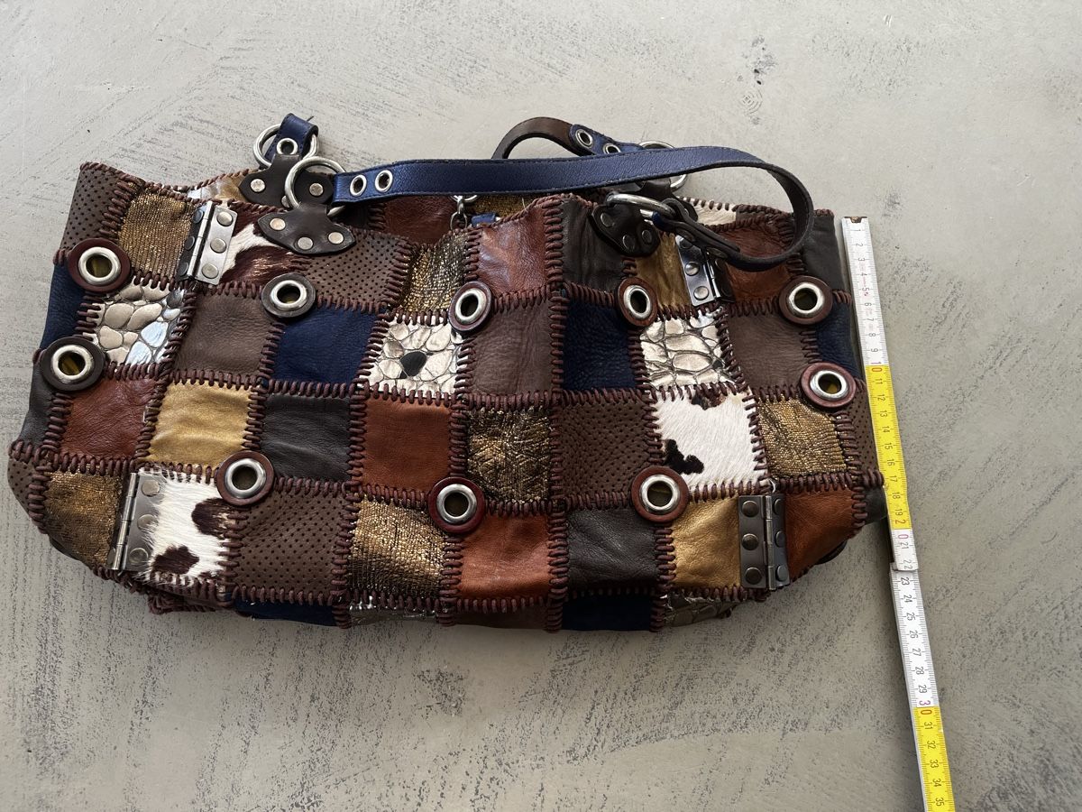 Taschen für Damen: Borsa Jamin Puech - leather patchwork – Gebraucht aus Iseo von val_tgk5 5