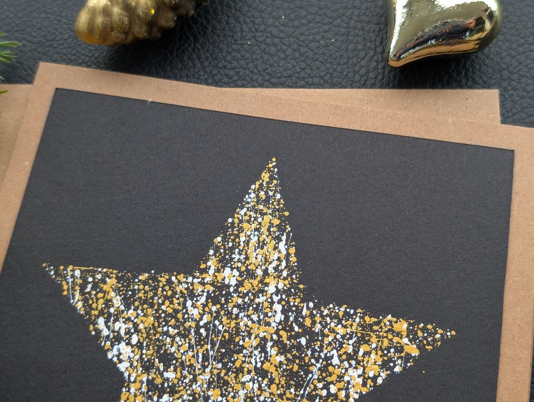 Cartoline: Handgemachte Weihnachtskarte Set auf 2 – Nuovo e nell'imballaggio originale da Winterthur venduto da LaVieColor 6