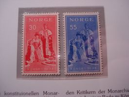 Norwegen Satz 50 Jahre Königspaar **
