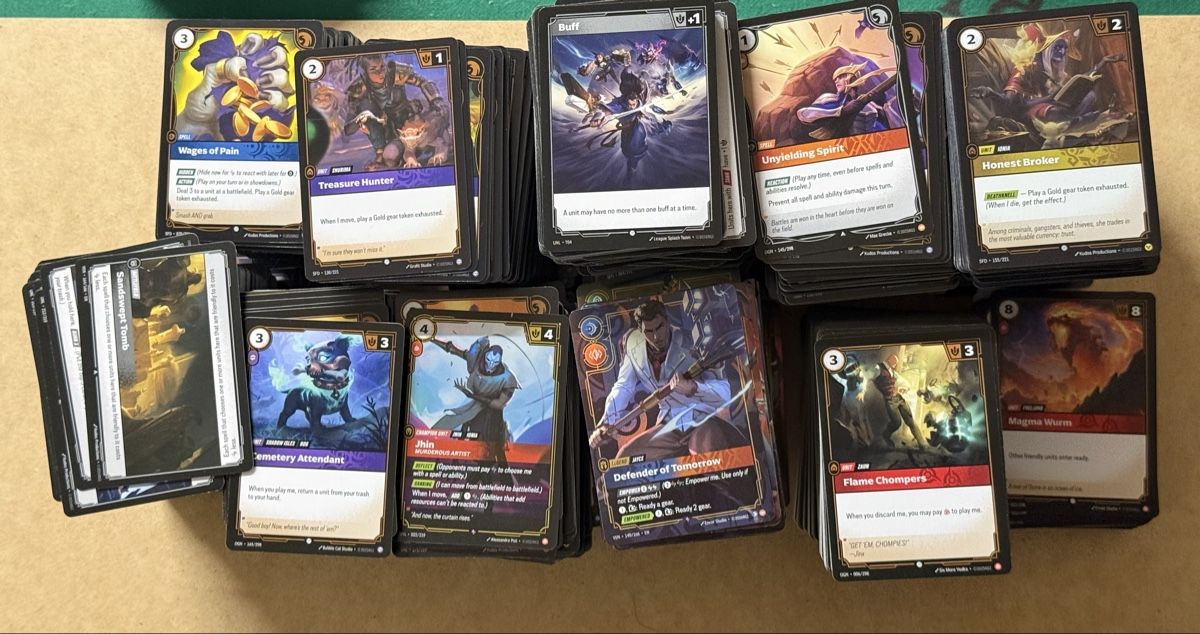 Spiele: Riftbound Bulk Common/Uncommon/Rares – Gebraucht aus Felsberg von JHiN4444 1