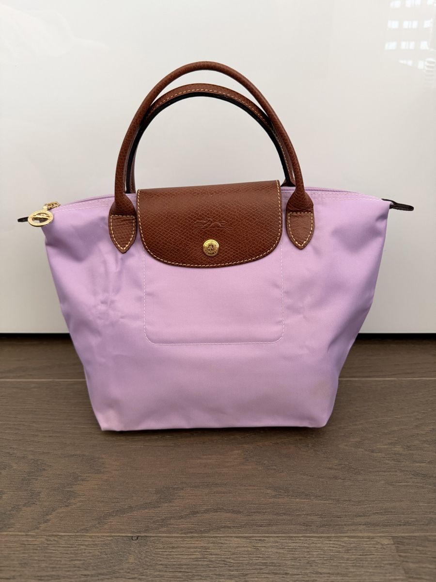 Longchamp Taschen für Damen: Longchamp Le Pliage Handtasche in violett – Gebraucht aus Grenchen von servet.t