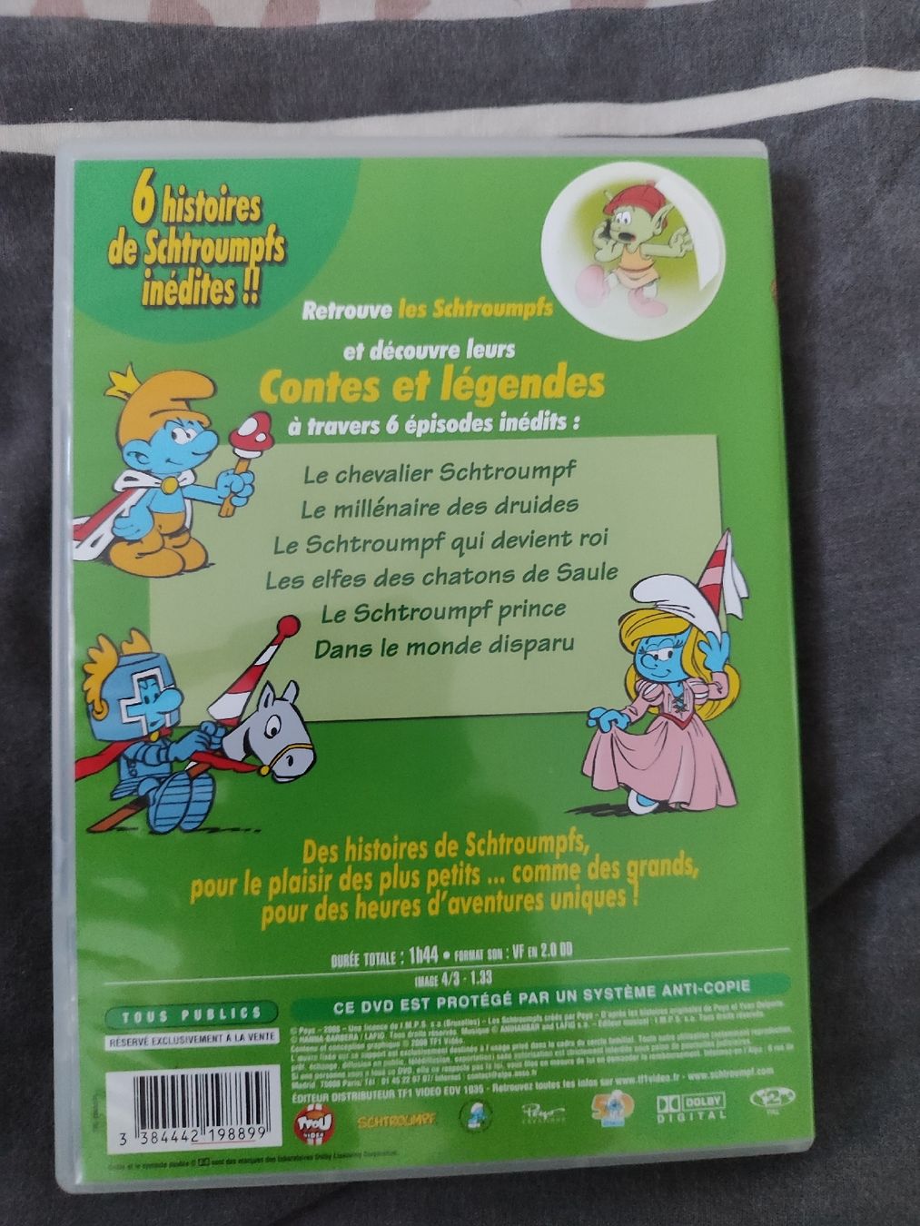 Tutti i DVDs: DVD Schtroumpfs Contes et légendes – Usato da Vétroz venduto da mrcl01 2