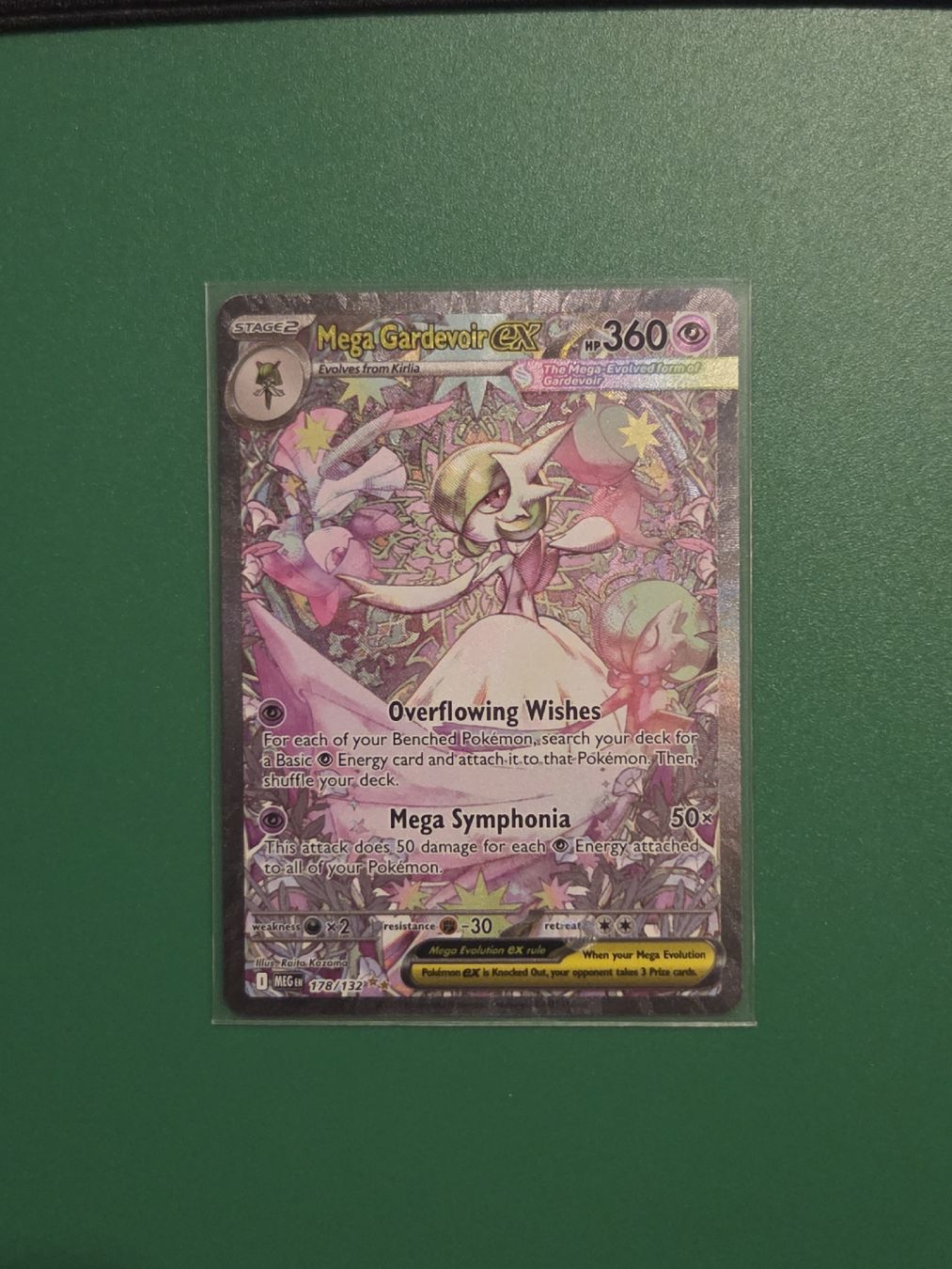 Pokémon Carte collezionabili: Mega Gardevoir ex alt english – Nuovo (secondo la descrizione) da Vésenaz venduto da BubblesCH