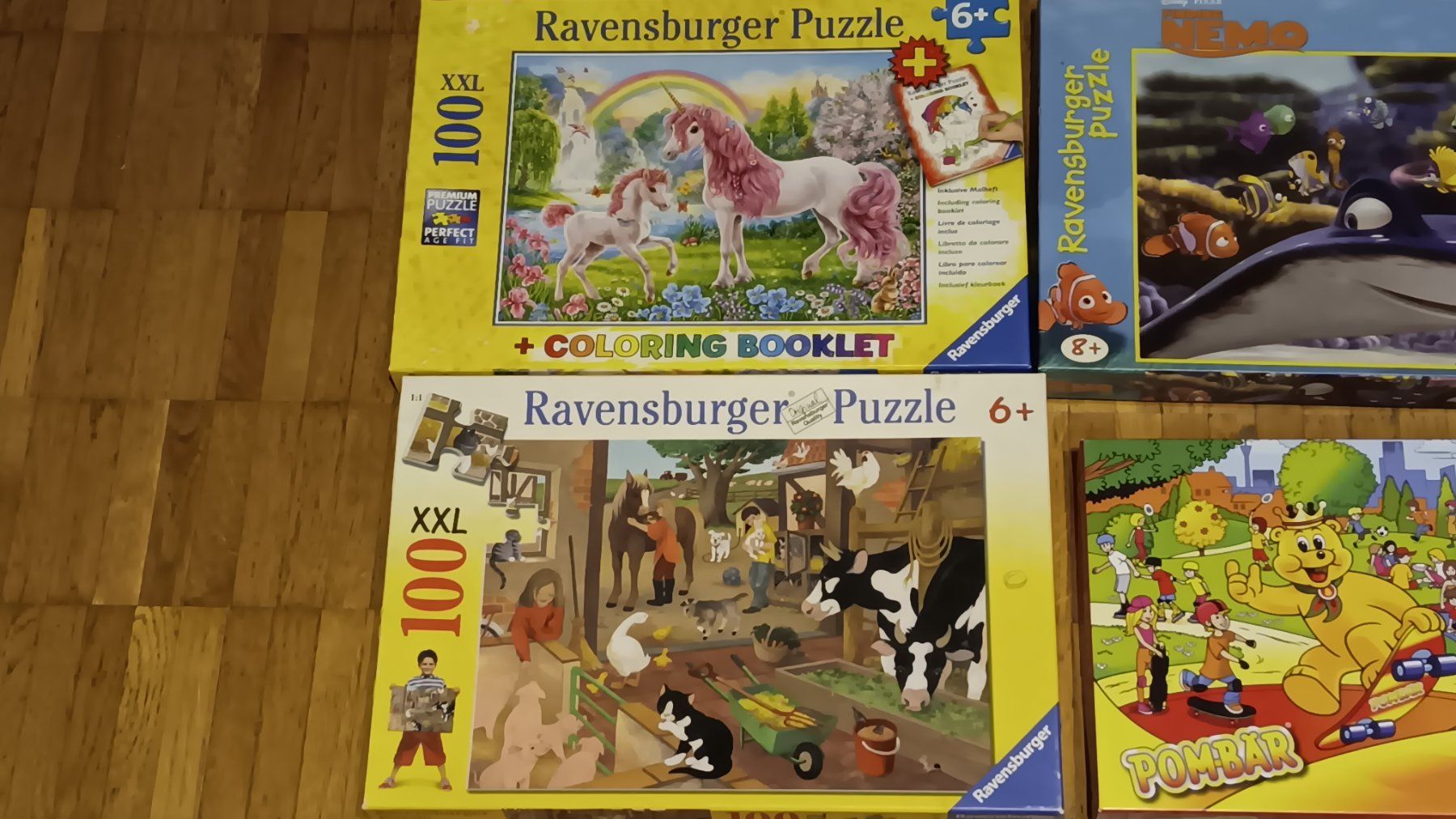 Ravensburger Puzzle: Lot Puzzles, 6 Einzelpuzzle, 100 Teile – Usato da Dietikon venduto da Rabia 2