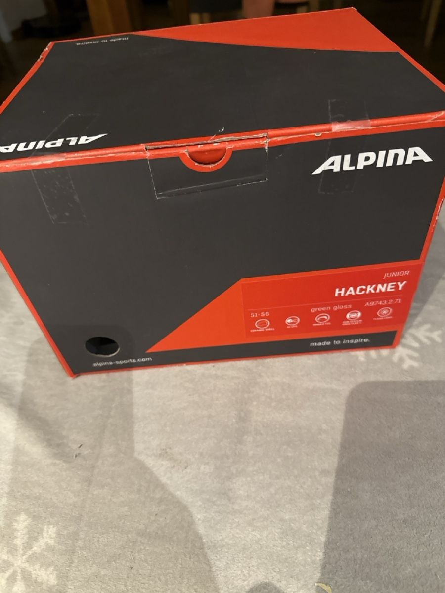 Alpina Caschi: Alpina Hackney Junior51- 56cm, Neu! – Nuovo e nell'imballaggio originale da Therwil venduto da Schneefra1 3