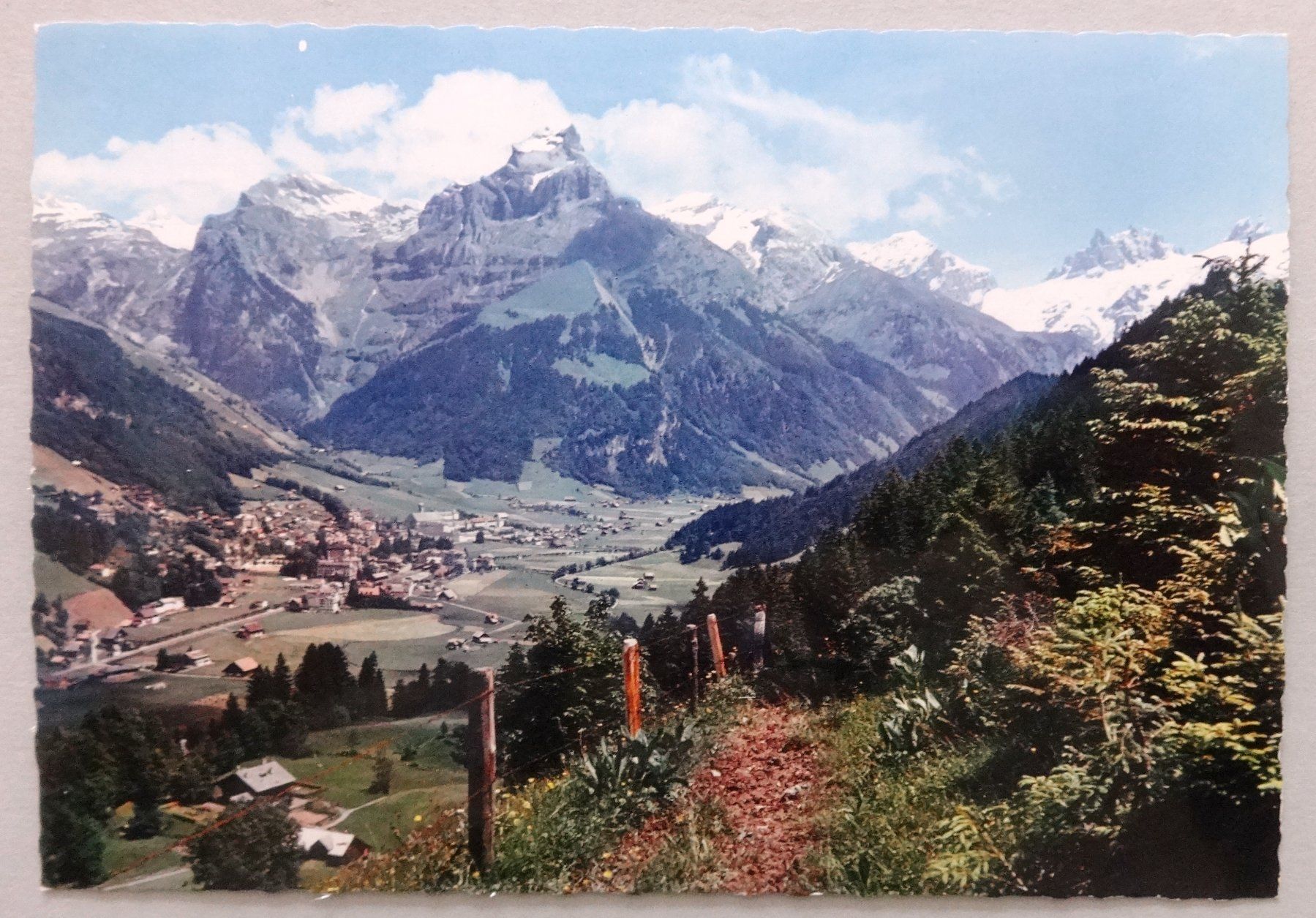 Cartoline postali: Engelberg mit Hahnen – Usato da Fétigny venduto da Billy2miny