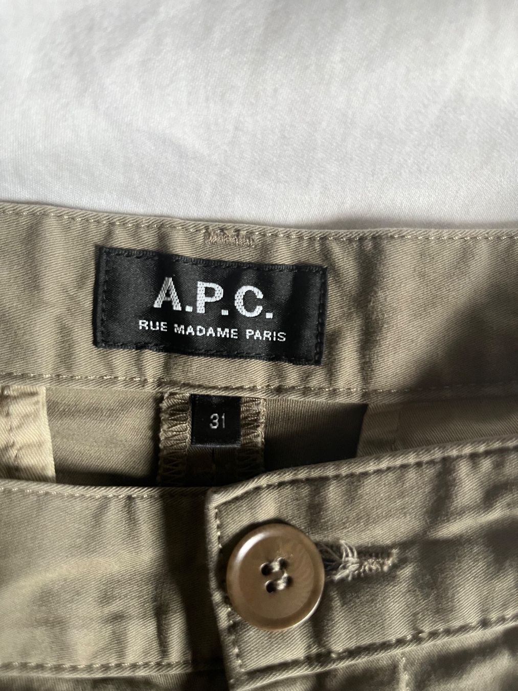 Apc Pantaloni: A.P.C. Chino Hose Gr.31 - Herren – Usato da Zürich venduto da winklesi 2