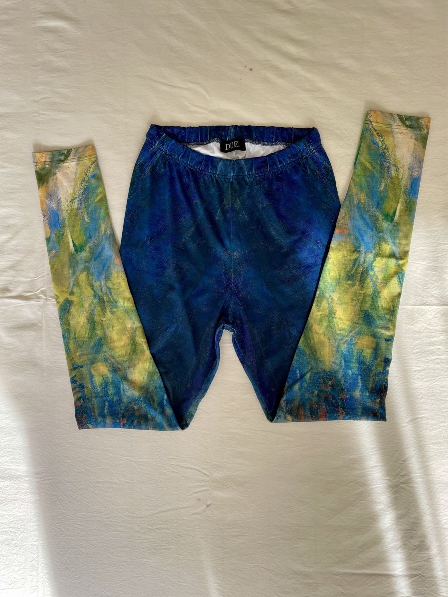 Leggings: Sustainably made leggings with artwork – Usato da Zürich venduto da aidapo 1