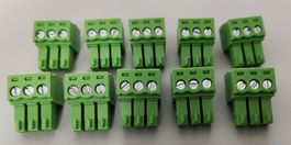10 Stück 3 Pin Stecker für ESU Weichen Deckoder und Extender