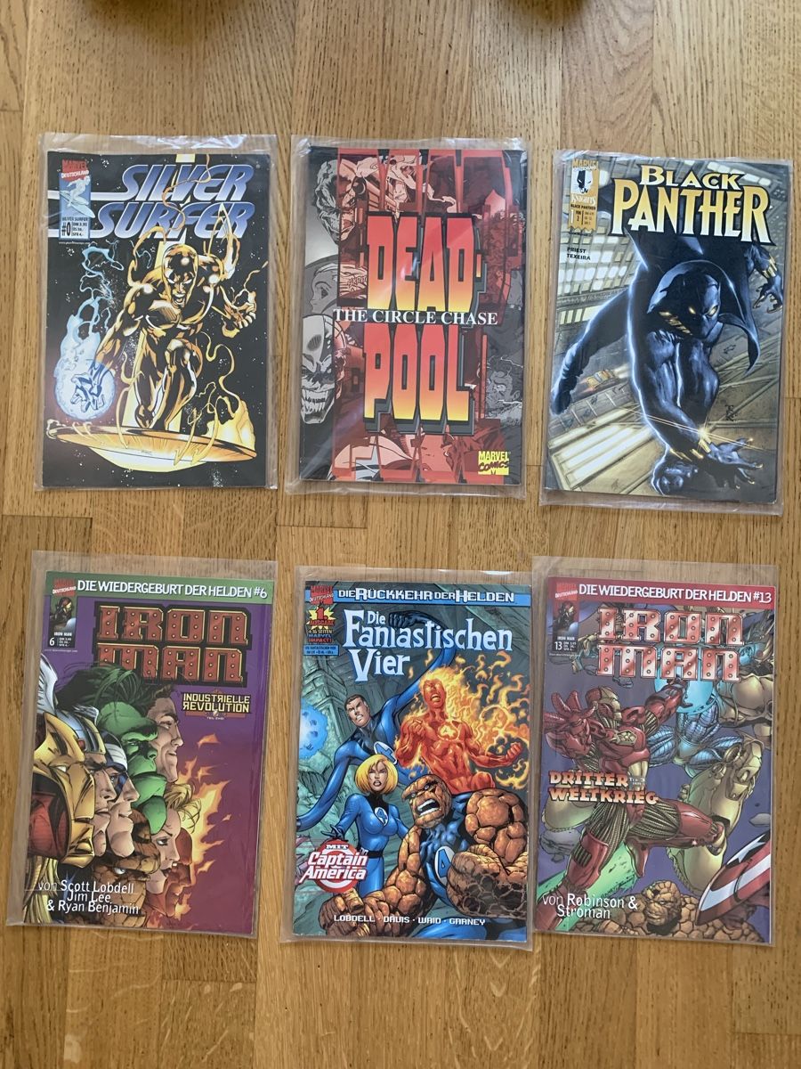 Comics: 6 Comics – Gebraucht aus Bern von PatB1986