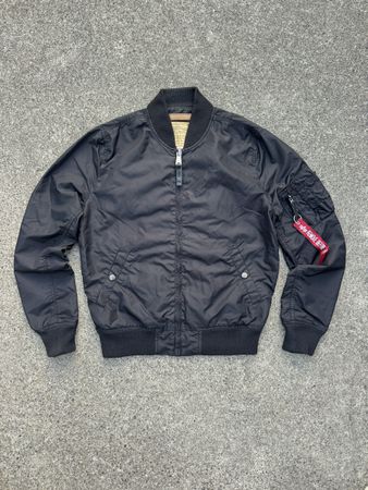 Alpha Industries MA-1 Bomber Jacket Black M