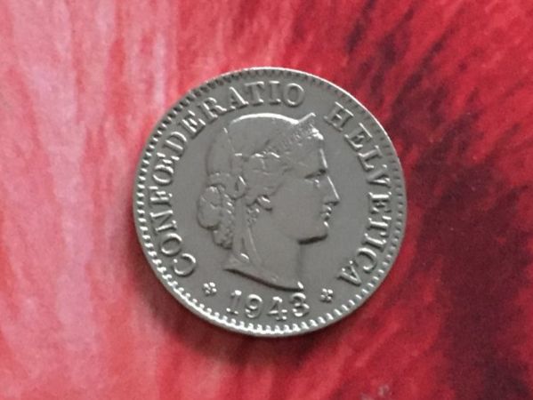 Tutti le monete: 5 Rappen 1943 -vz – Usato da Elsau venduto da herbybay