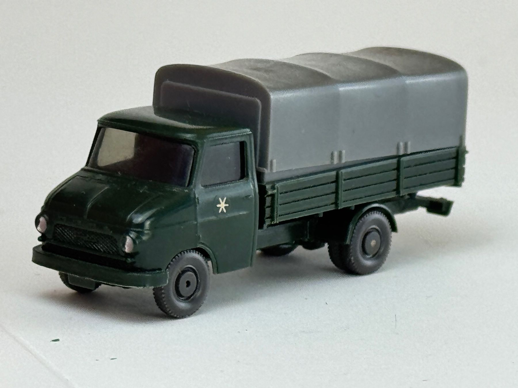 Wiking Modellini d'auto: SG-  Wiking Opel Blitz Pritsche Polizei – Usato da Elm venduto da Wikmtz